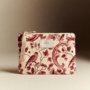 🌸 Sézane x Antoinette Poisson Velvet Pouch
